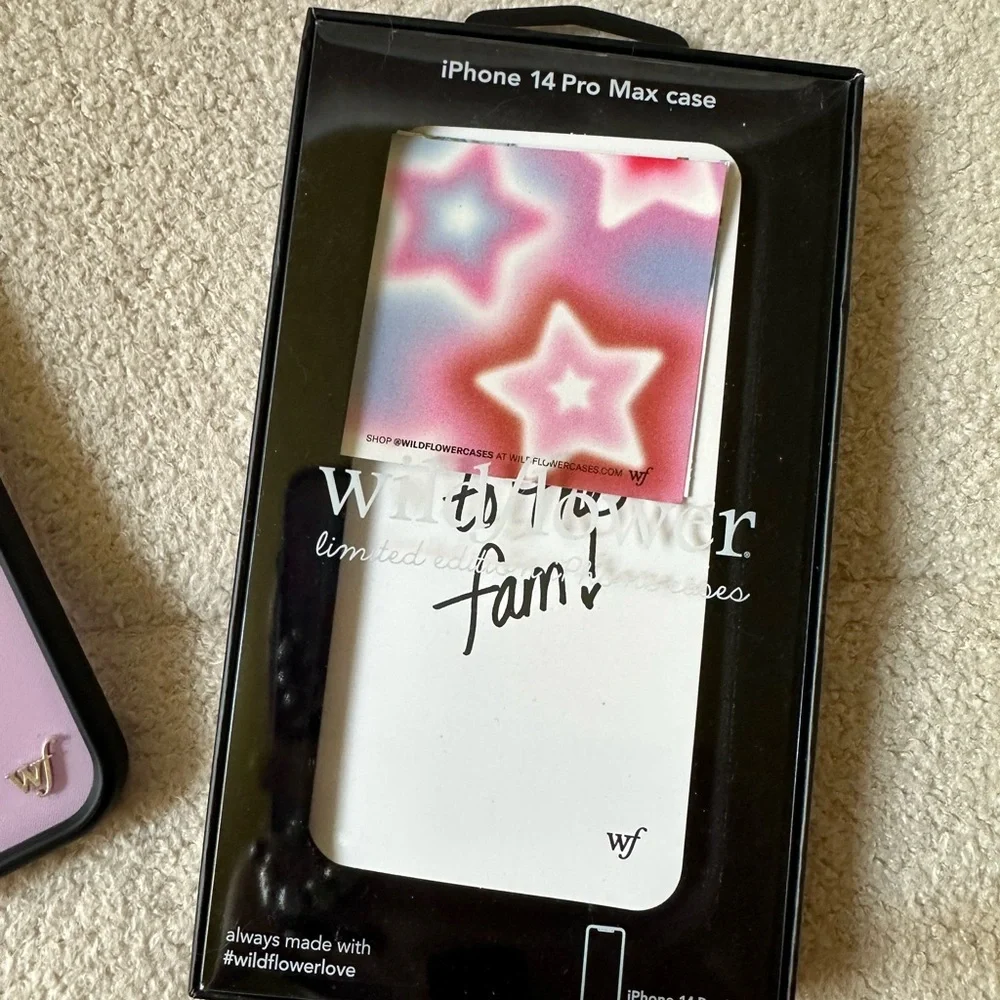 iPhone 14 Pro Max Case - Pink Rose Design